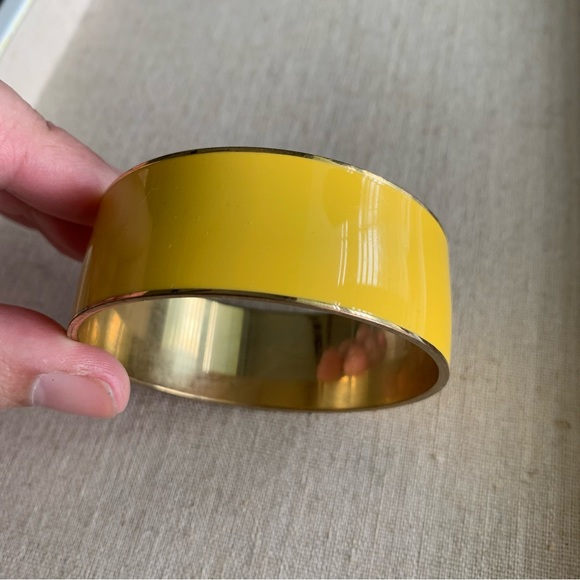 JCREW yellow enamel bangle bracelet - Picture 5 of 5